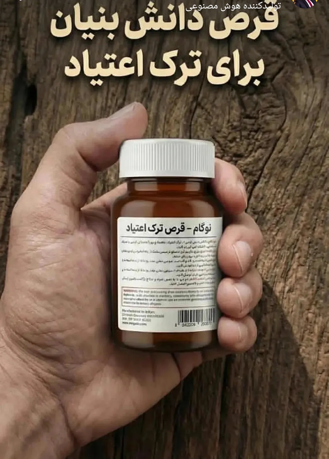 250 عدد کپسول گیاهی ترک اعتیاد نوگام مناسب ترک 4 تا 5عدد در روز مواد ب2--09025650820
